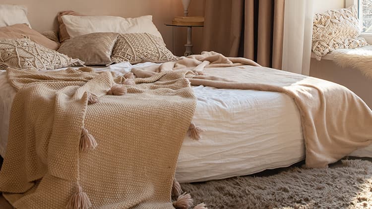 boho tyylinen sisustus