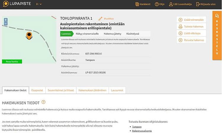 Rakentamisen lupa-asiat on mahdollista hoitaa ilman turhia virastokäyntejä ja paperien pyörittämistä