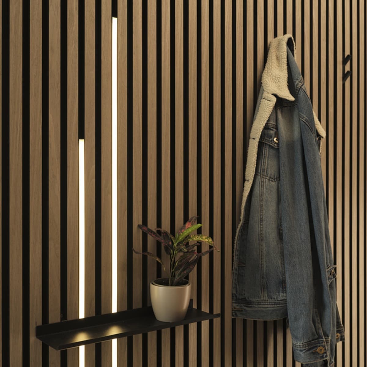 <p data-block-key="aftd4">Mattamusta OSRAM FLEX ACOUSTIC BLACK on lähes näkymätön silloin, kun valaistus ei ole käytössä.</p>