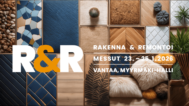 Rakenna & Remontoi messut 23. -25.1.2026 Vantaa, Myyrmäki-Halli